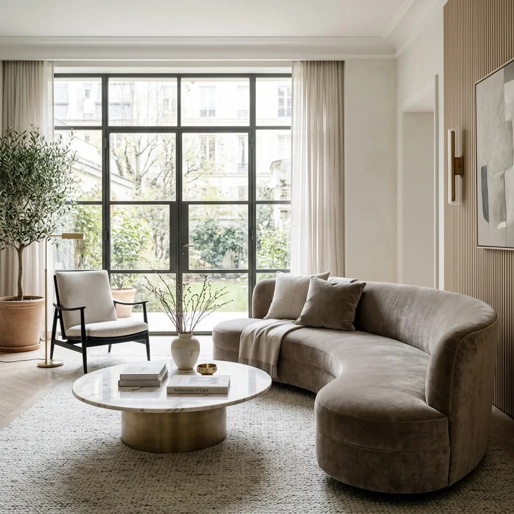 Curated Luxury Living Room