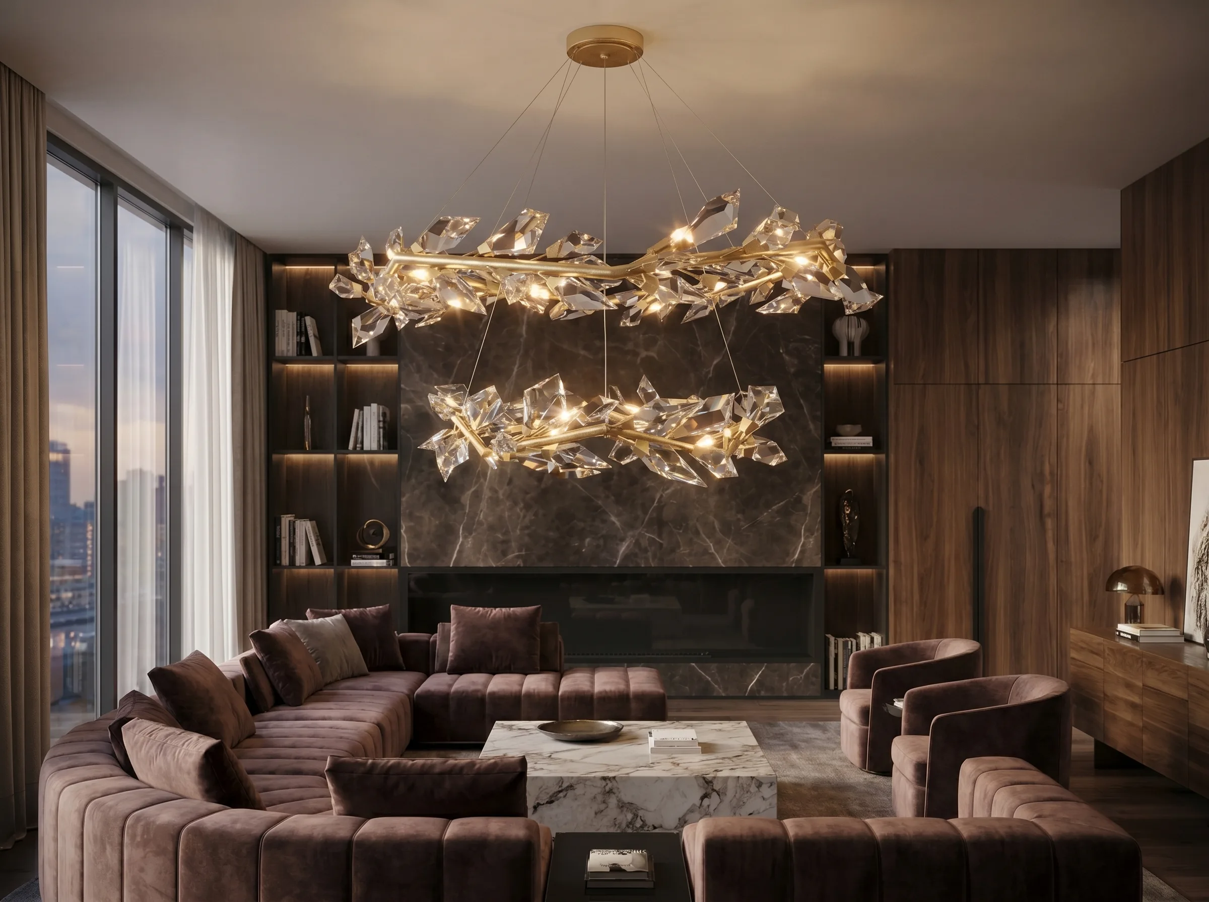 Aurelia Linear Chandelier