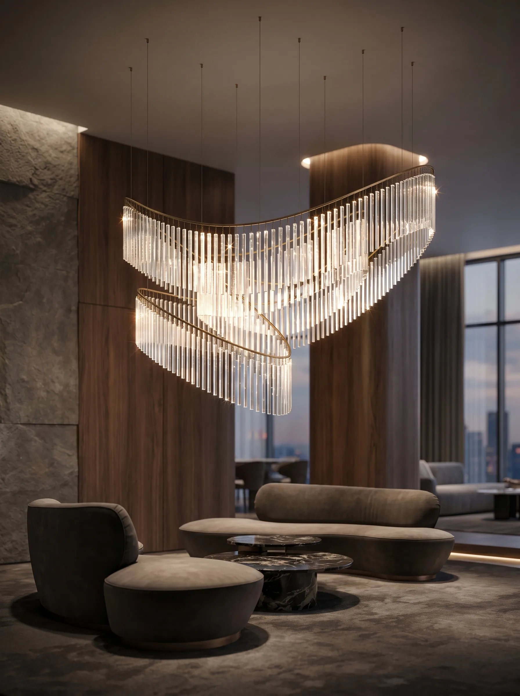 Ardennes Ring Chandelier