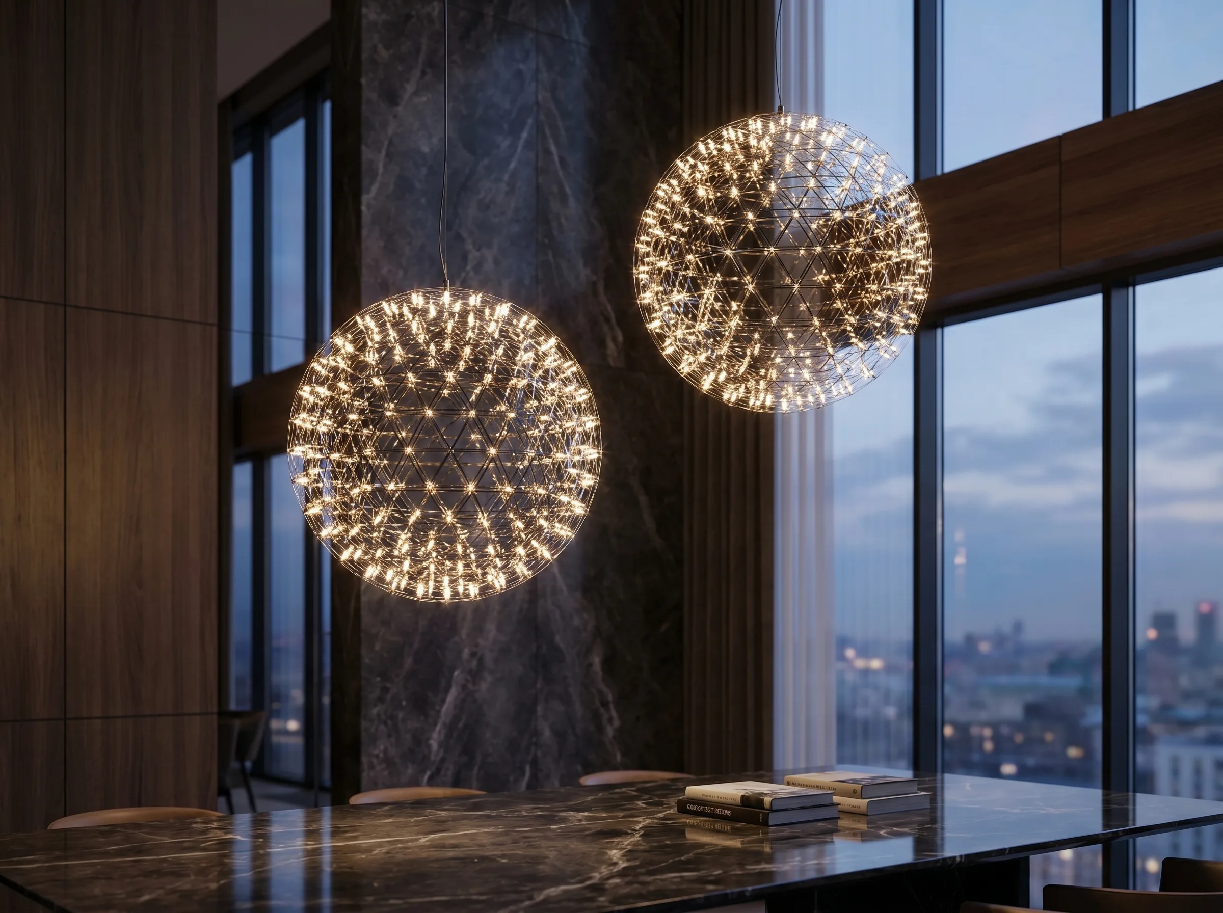 Dorset Ribbed Chandelier